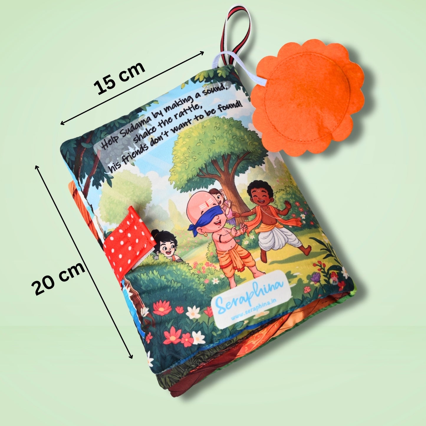 Baby Krishna - Sensory Quiet Book for Babies