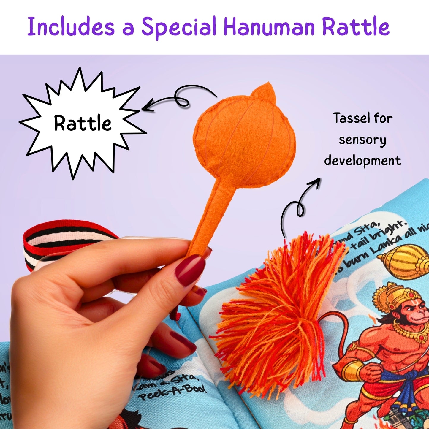 Ramayan - Montessori Cloth Book for Babies