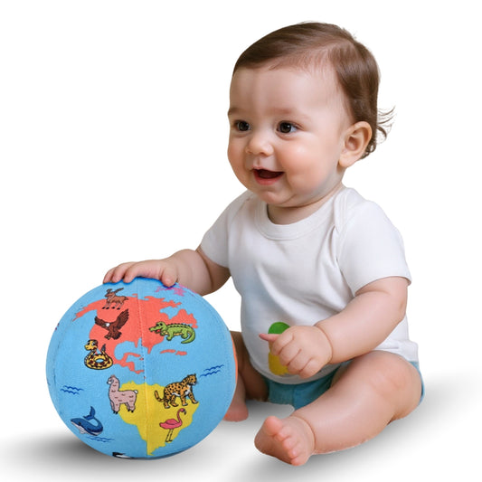 Baby's First Globe - Animal Globe Ball