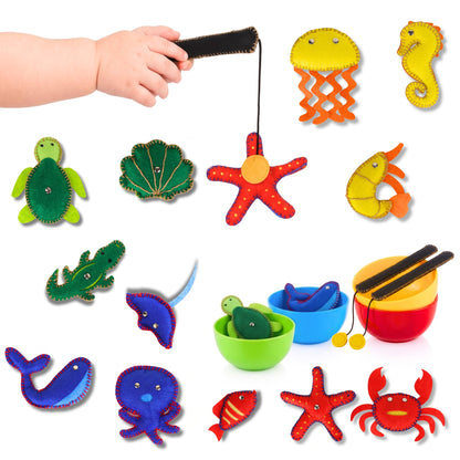 Magnetic Fishing & Colour Sorting Set