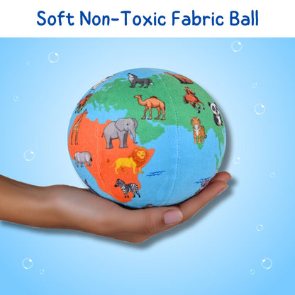 Baby's First Globe - Animal Globe Ball