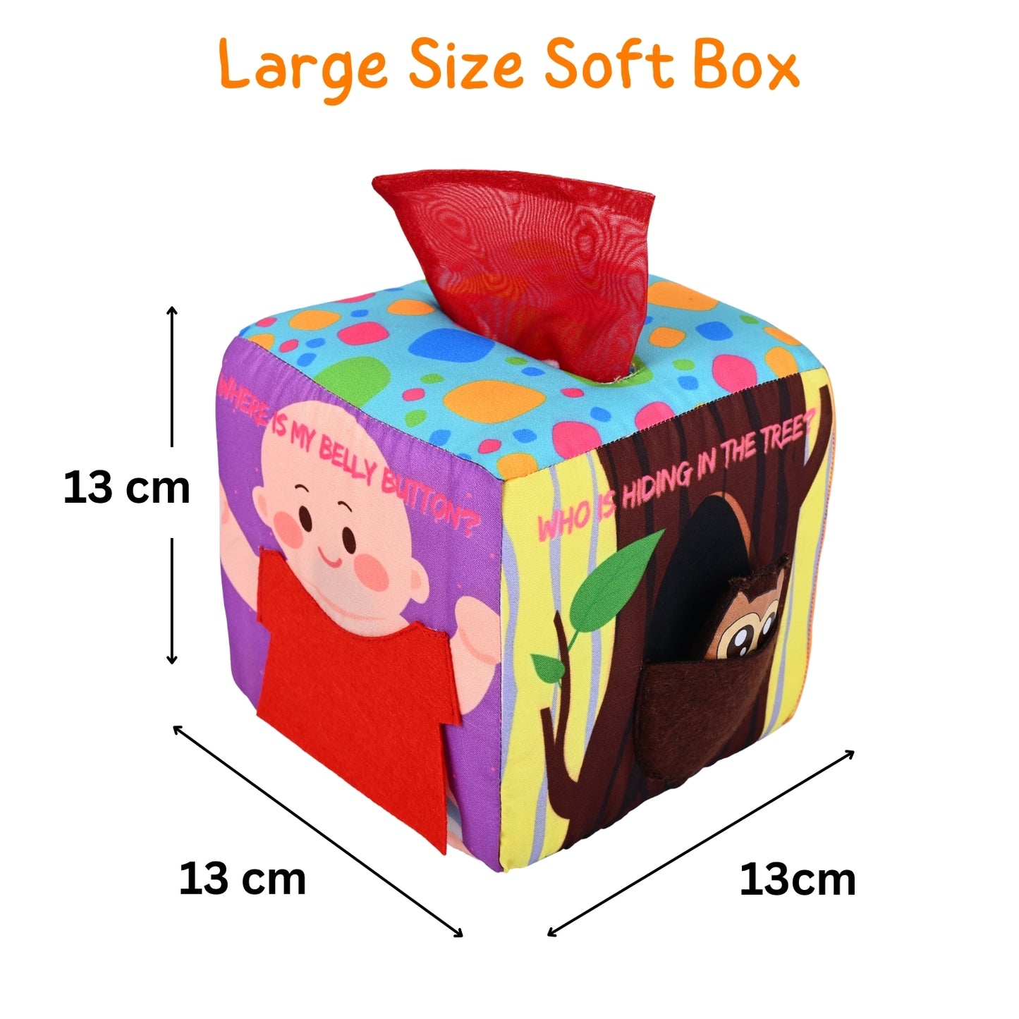 Montessori Activity Cube for Infants and Toddlers