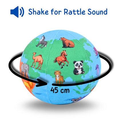 Baby's First Globe - Animal Globe Ball