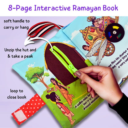 Ramayan - Montessori Cloth Book for Babies