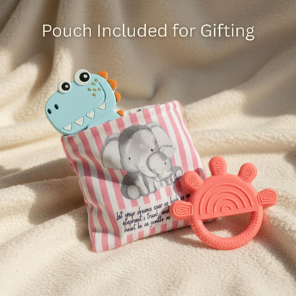 Set of Soft Silicone Teethers for Babies