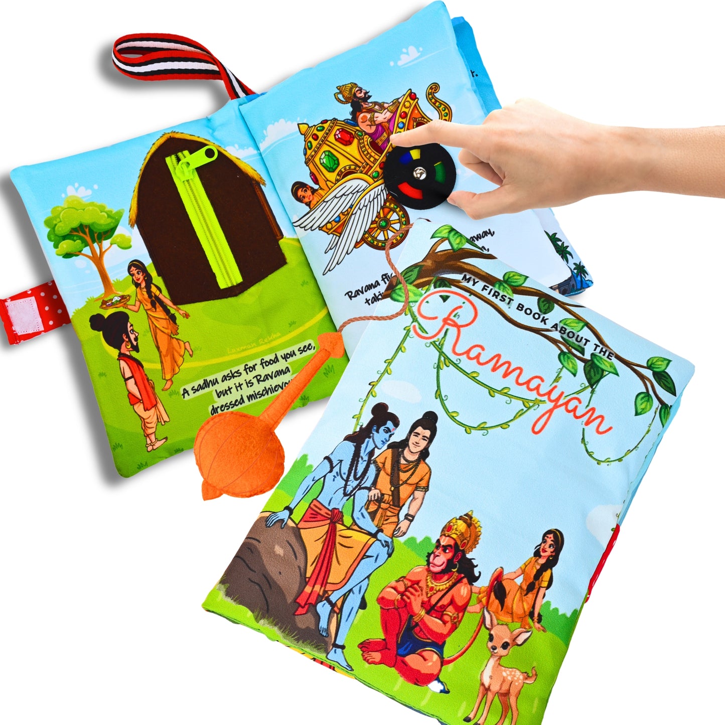 Ramayan - Montessori Cloth Book for Babies