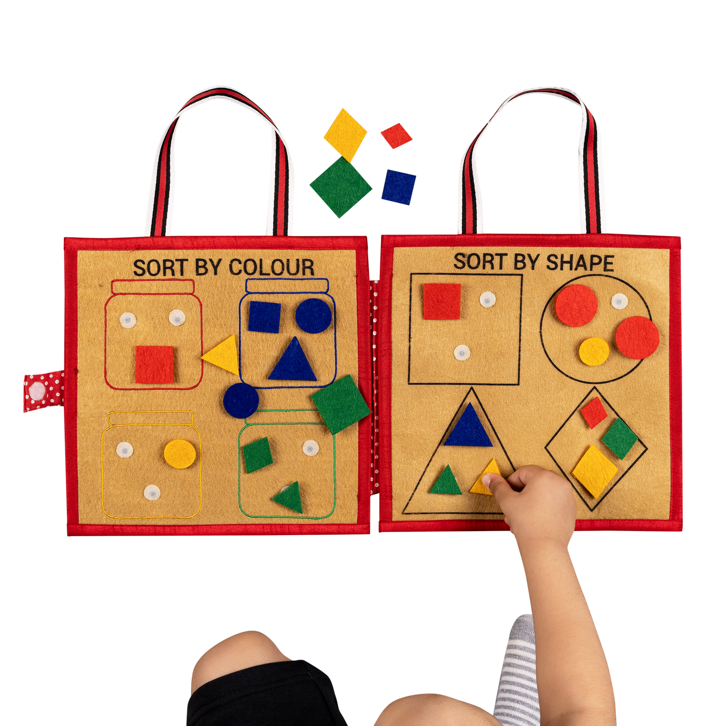 My First Montessori Busy Books - Early Learning Explorer Set for Pre-school Learning