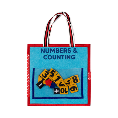Numbers and Counting: Montessori Busy Book for Preschool Learning