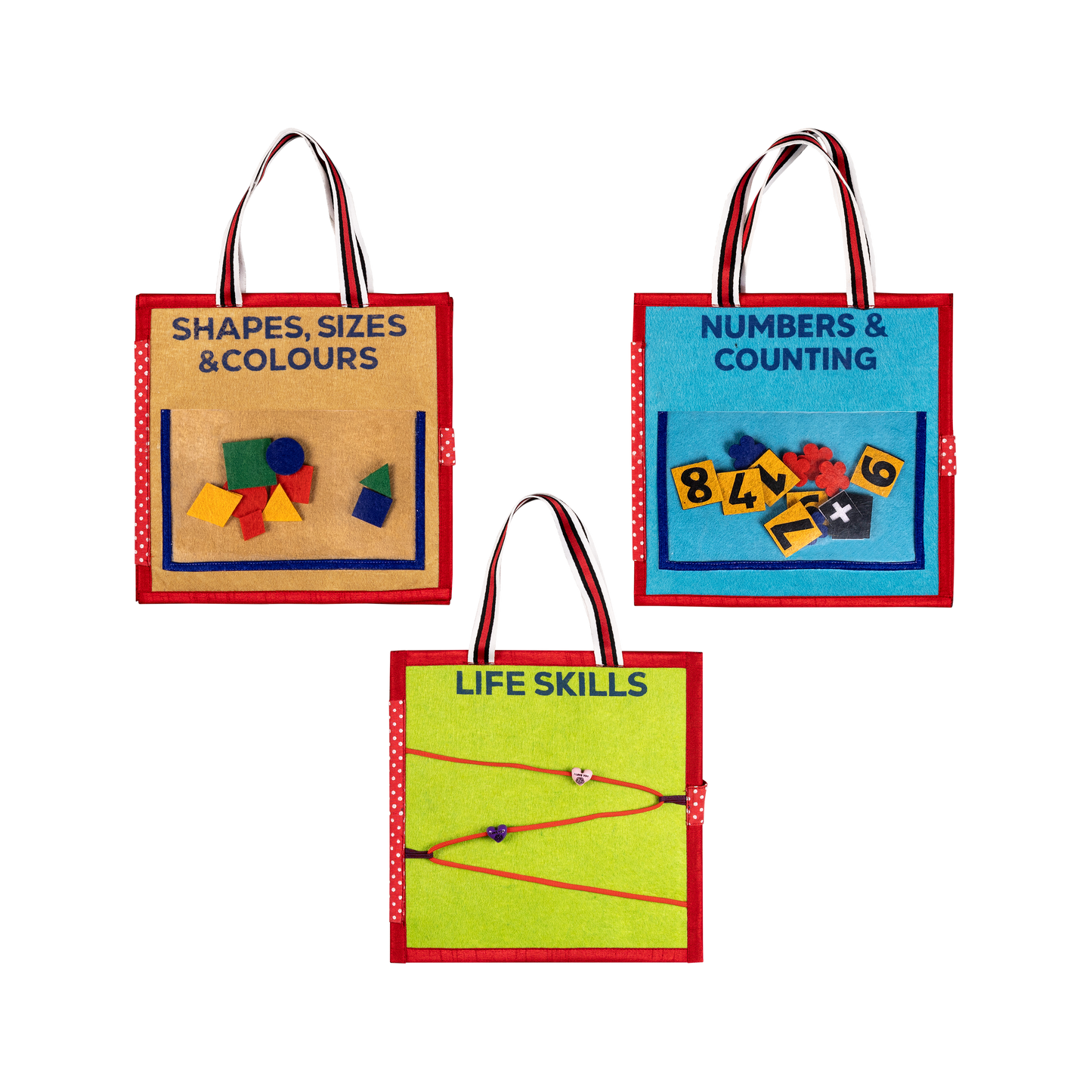 My First Montessori Busy Books - Early Learning Explorer Set for Pre-school Learning